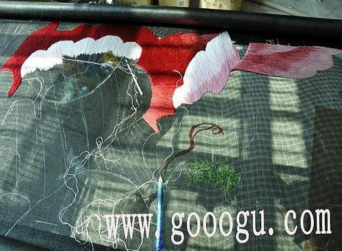 琉璃工坊屏風(fēng)、網(wǎng)格刺繡屏風(fēng)、蘇州刺繡隔斷，純手工繡高檔隔斷